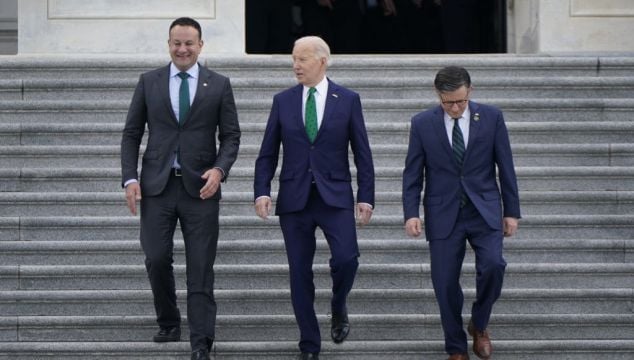 Let Us All March Forward Together, Biden Urges Friends Of Ireland Gathering