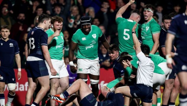 Ireland Under-20S Beat Scotland But Wait For Result Of France Vs England