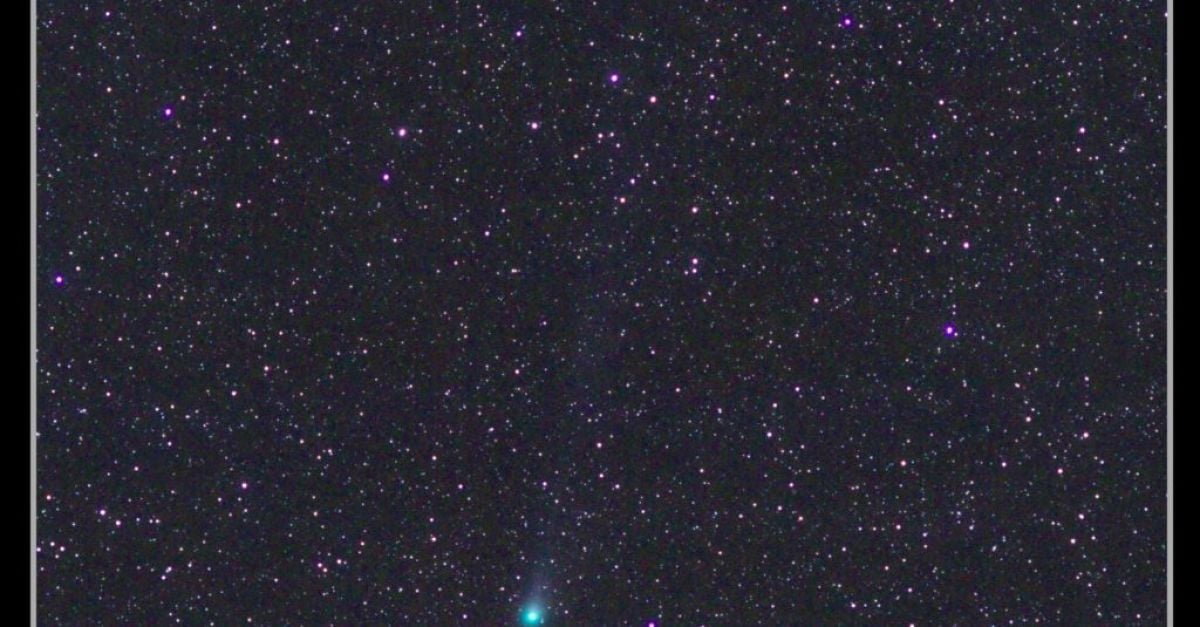 Комета проходит раз в 71 год, и теперь ее можно увидеть в ночном небе.