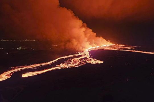 Defences Holding As Volcanic System On Iceland Erupts For Fourth Time In Months