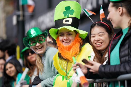 In Pictures: Thousands Turn Out For St Patrick’s Day Parades Around The World