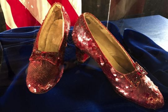 Second Man Charged Over Theft Of Wizard Of Oz Ruby Slippers