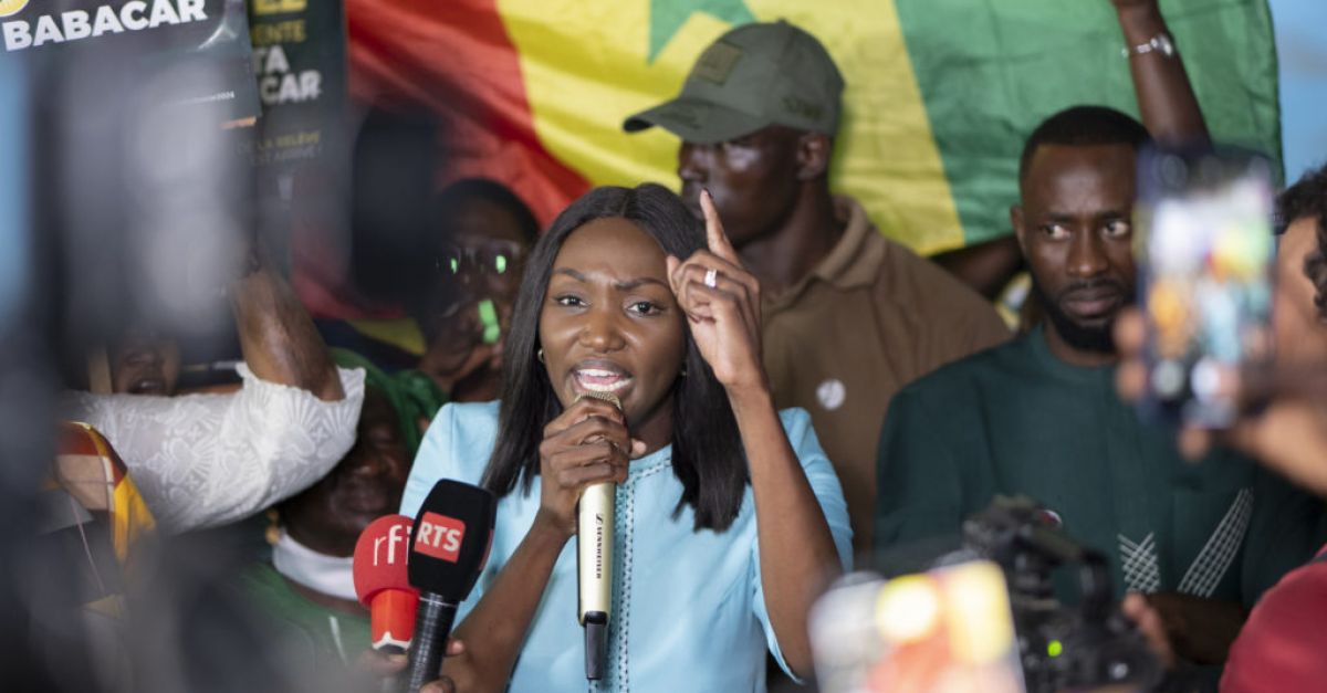 Единствената жена кандидат президент на Сенегал може да има малък или