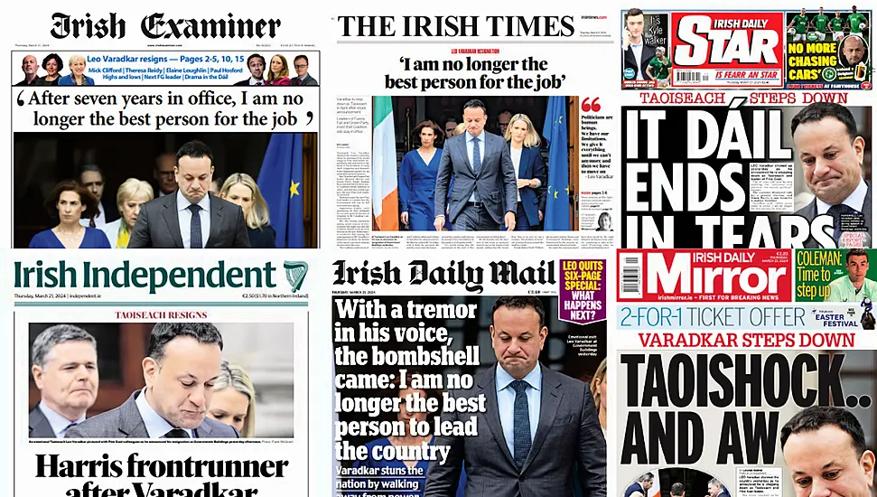 What The Papers Say: Thursday's Front Pages