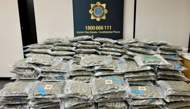 Gardaí Arrest Man After Cannabis Worth €3.2M Found In Vehicle On M50