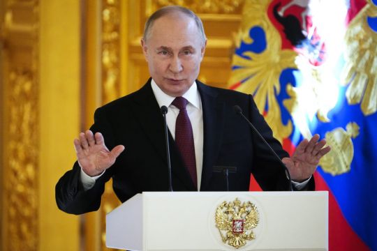 Putin Claims Presidential Vote Result Proves Public Support For Policies