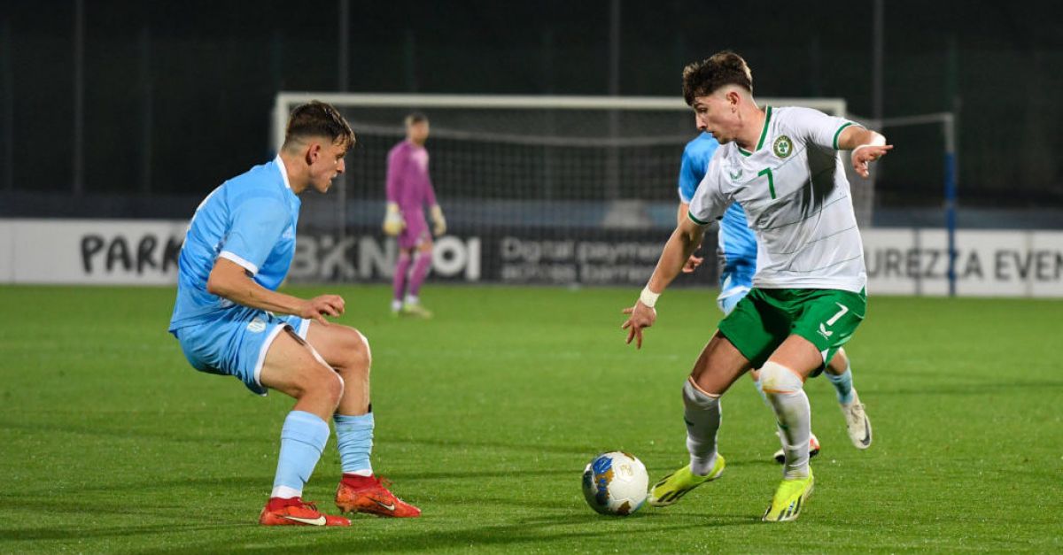 Роко Вата направи хеттрик, докато отборът на Република Ирландия U21 надмина със седем Сан Марино