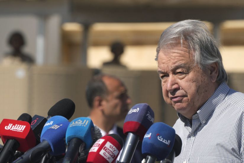 It’s Time To Flood Gaza With Aid In Face Of Starvation Outrage – Un Chief