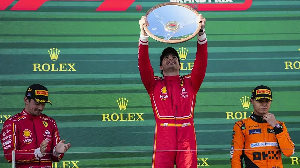 Ferrari’s Carlos Sainz Wins Australian Grand Prix After Max Verstappen Retires