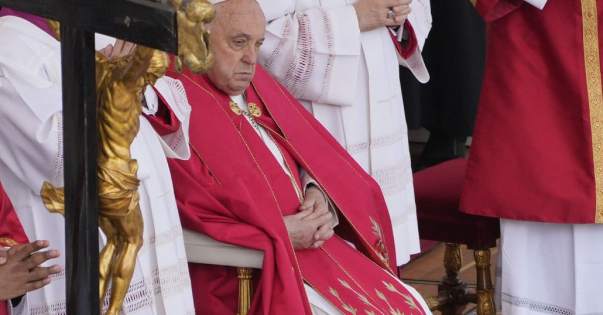 Папа Франциск реши в последния момент да пропусне проповедта си