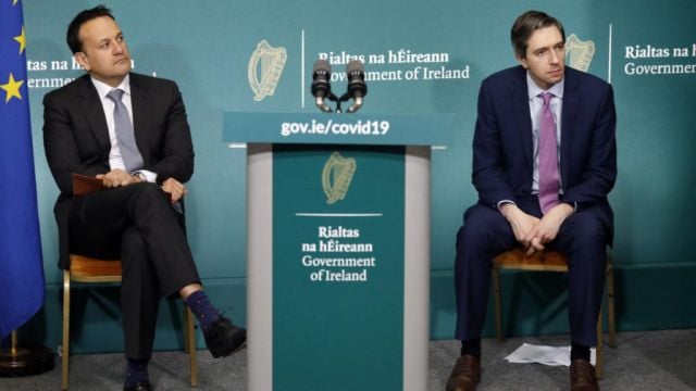 Fine Gael Leader Simon Harris And Taoiseach Meet To Discuss Transition Of Power