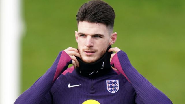 Declan Rice To Captain England Against Belgium On His 50Th Appearance