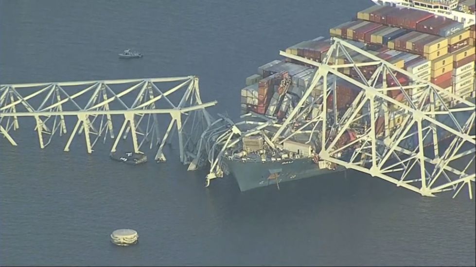 Cargo Ship Lost Power And Issued Mayday Call Before Hitting Baltimore Bridge