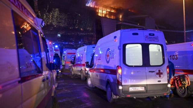 Multiple Victims Of Moscow Attack In Serious Condition, Russian Officials Say