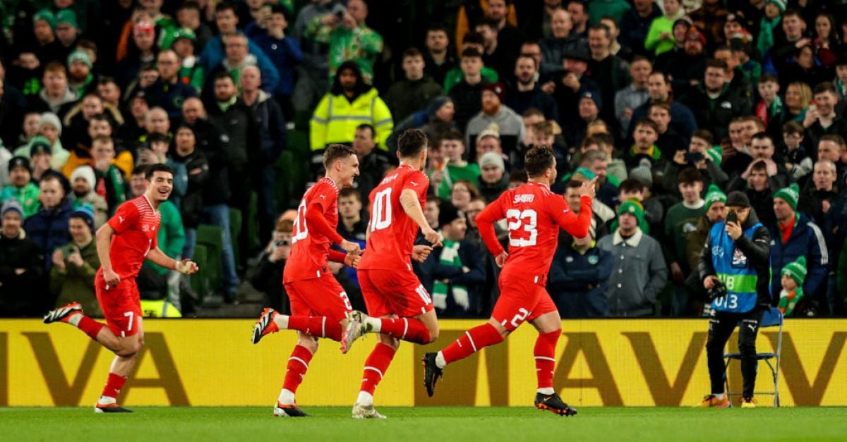 Xherdan Shaqiri’s goal the difference as Switzerland beat Republic of Ireland | BreakingNews.ie