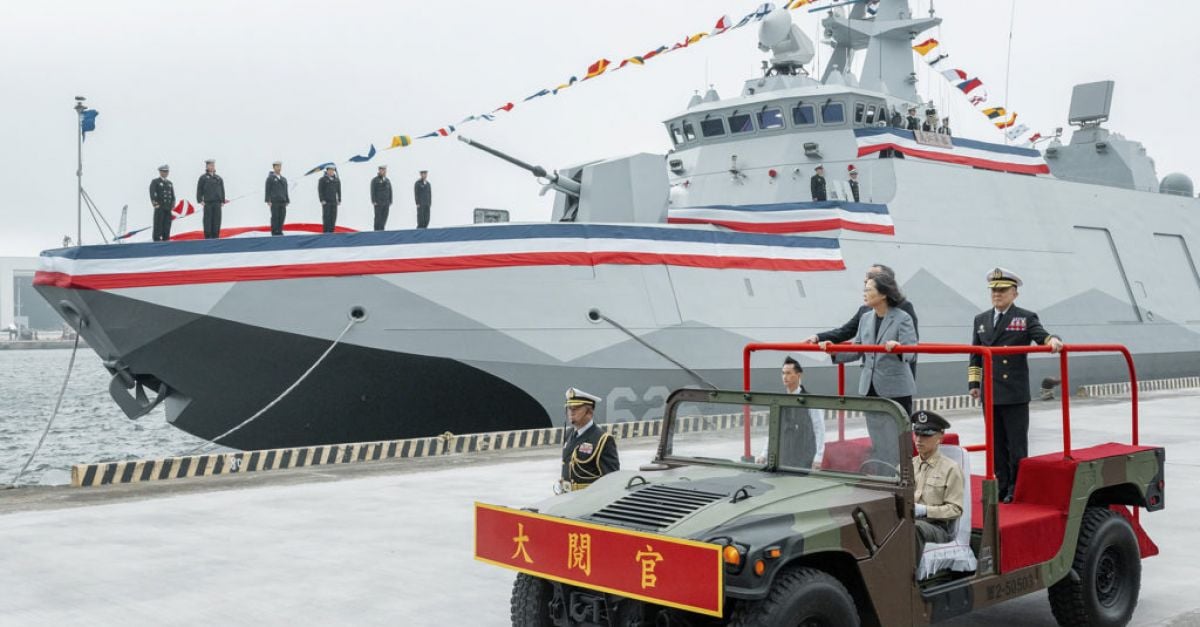 Тайван поръчва два нови военноморски кораба на фона на нарастващата заплаха от Китай