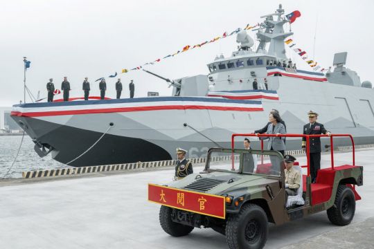 Taiwan Commissions Two New Navy Ships Amid Rising Threat From China