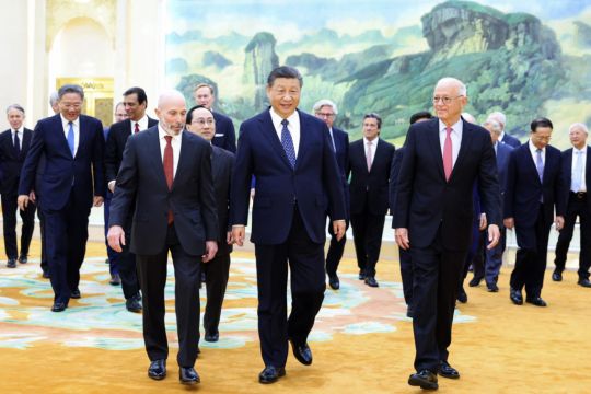 China’s Xi Sounds Positive Note In Meeting With Us Business Leaders