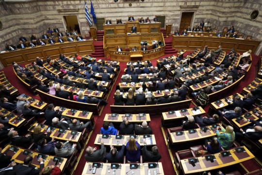 Greece’s Government Survives No-Confidence Motion Called Over Rail Disaster
