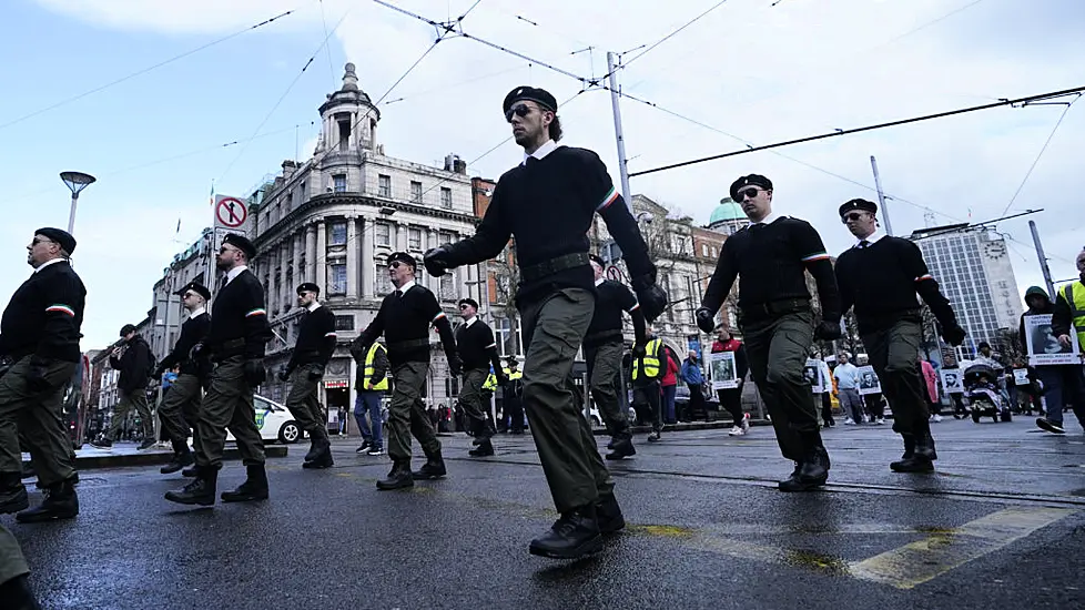 Gardaí Monitor Dissident Republican-Linked Easter Rising Parade In Dublin