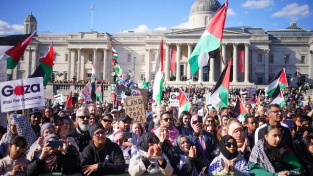 Man Arrested On Suspicion Of Terror-Related Offence At London Pro-Palestinian Protest