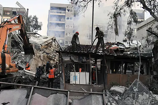 Israel Accused Of Strike On Iranian Consulate In Syria