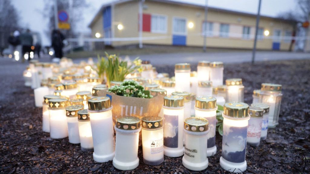 Finland mourns pupil killed in school shooting