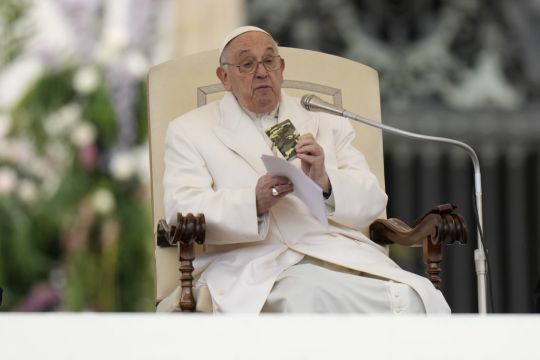 Pope Shows Off Rosary Of Dead Ukrainian Soldier As He Denounces ‘Madness Of War’