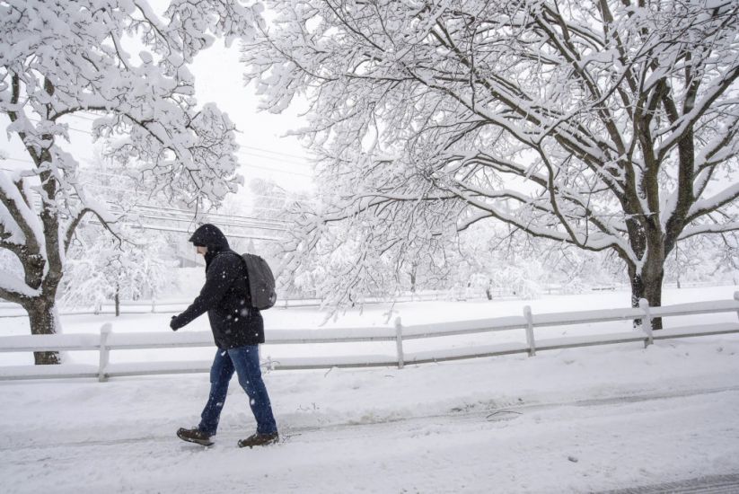 Major Outages As Us States Are Battered By Snow, Rain And High Winds