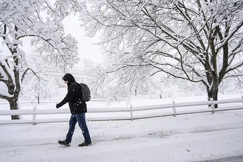 Major Outages As Us States Are Battered By Snow, Rain And High Winds