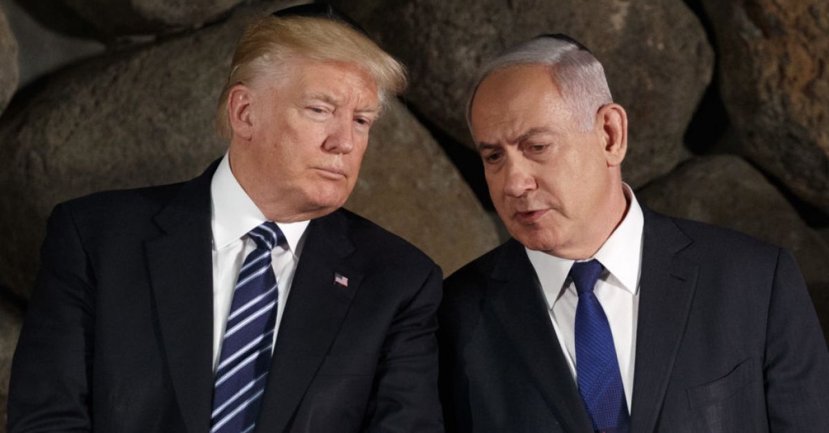 Доналд Тръмп казва на Израел „да се върне към мира и да спре да убива хора“