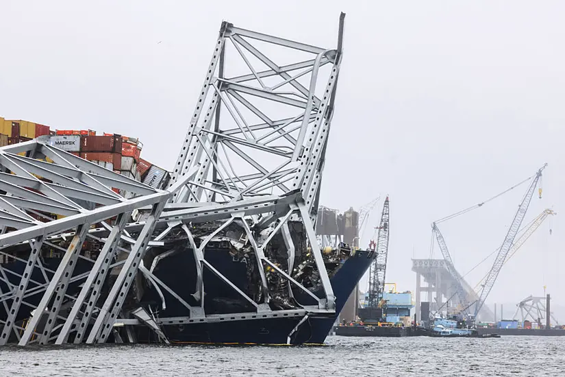 Engineers Aim To Have Port Open In Four Weeks After Bridge Collapse