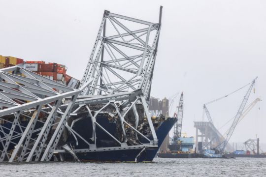 Engineers Aim To Have Port Open In Four Weeks After Bridge Collapse