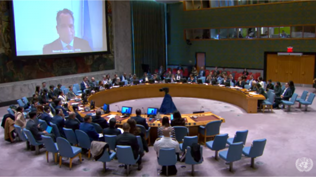 Earthquake Interrupts Un Security Council Meeting After Hitting Us East Coast