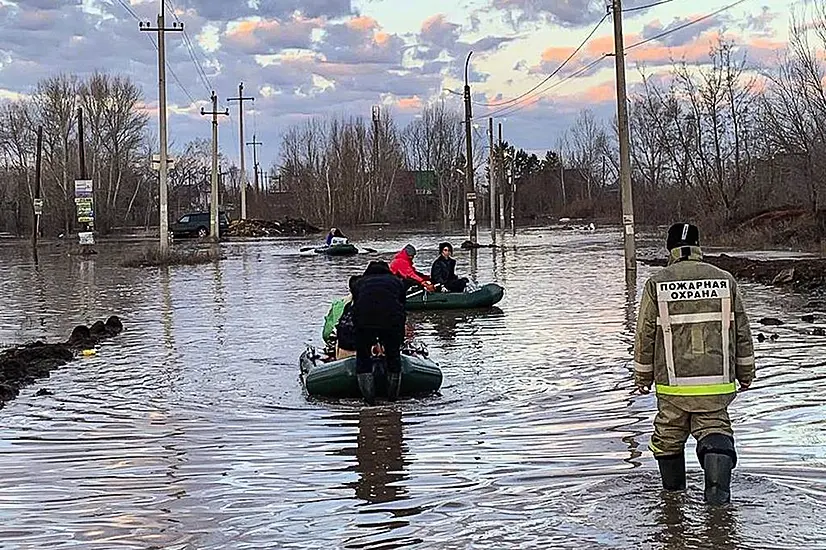 2,000 People Evacuated After Floods Break Dam In Russian City