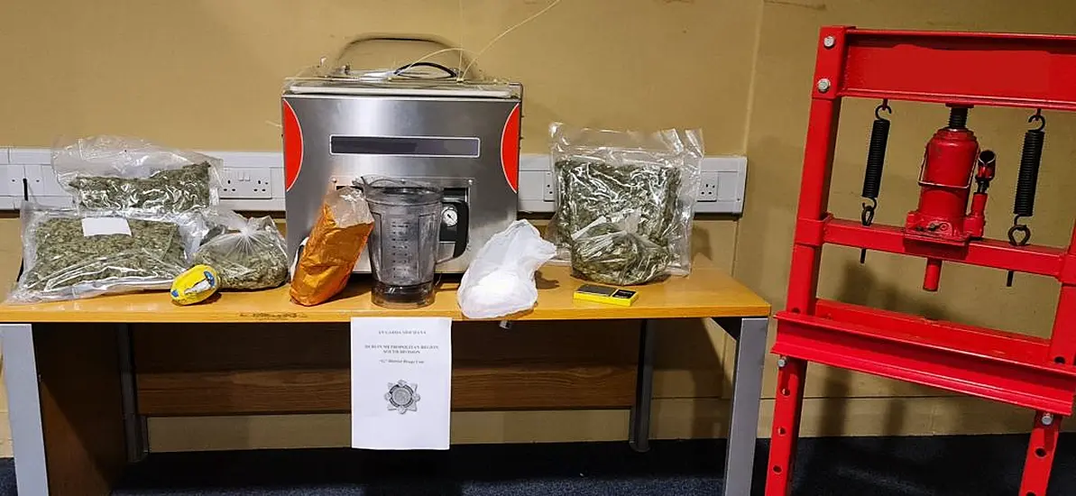 Man Arrested As Gardaí Seize Drugs Worth €135,000