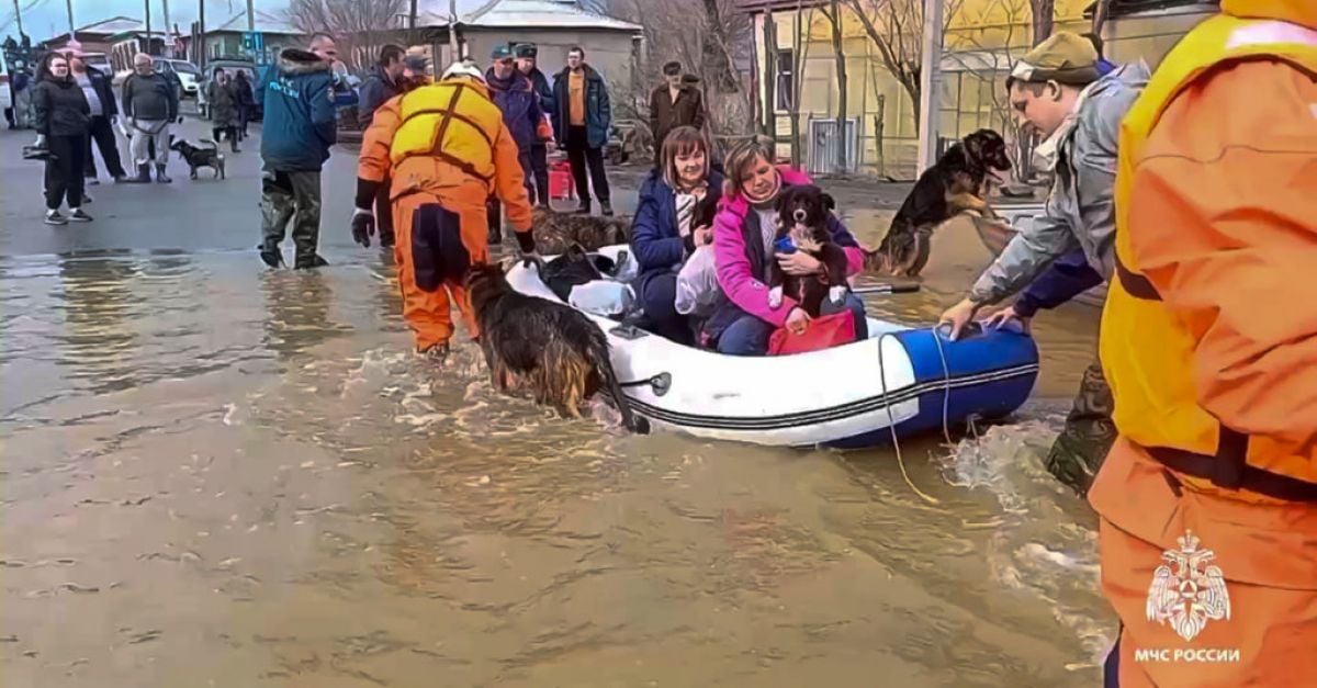 Правителството на Русия обяви наводненията в района на Оренбург за