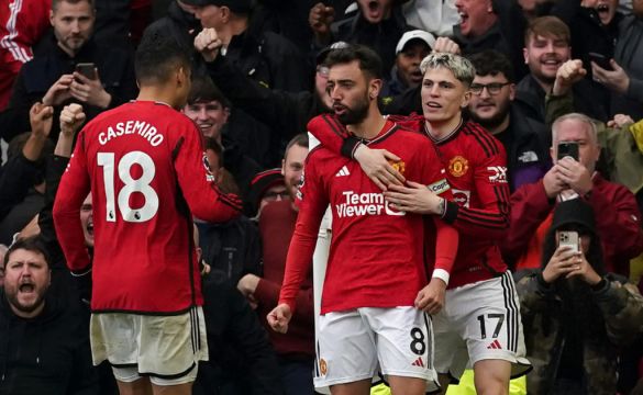 Man United Dent Liverpool’s Title Hopes With Chaotic Draw At Old Trafford