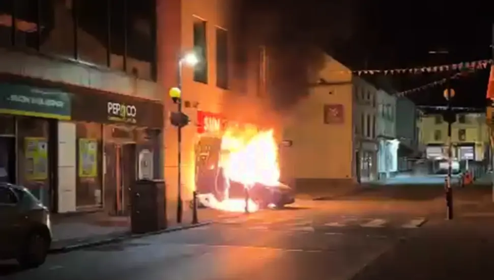 Gardaí Investigating After Car Driven Into Shopfront In Carlow Town