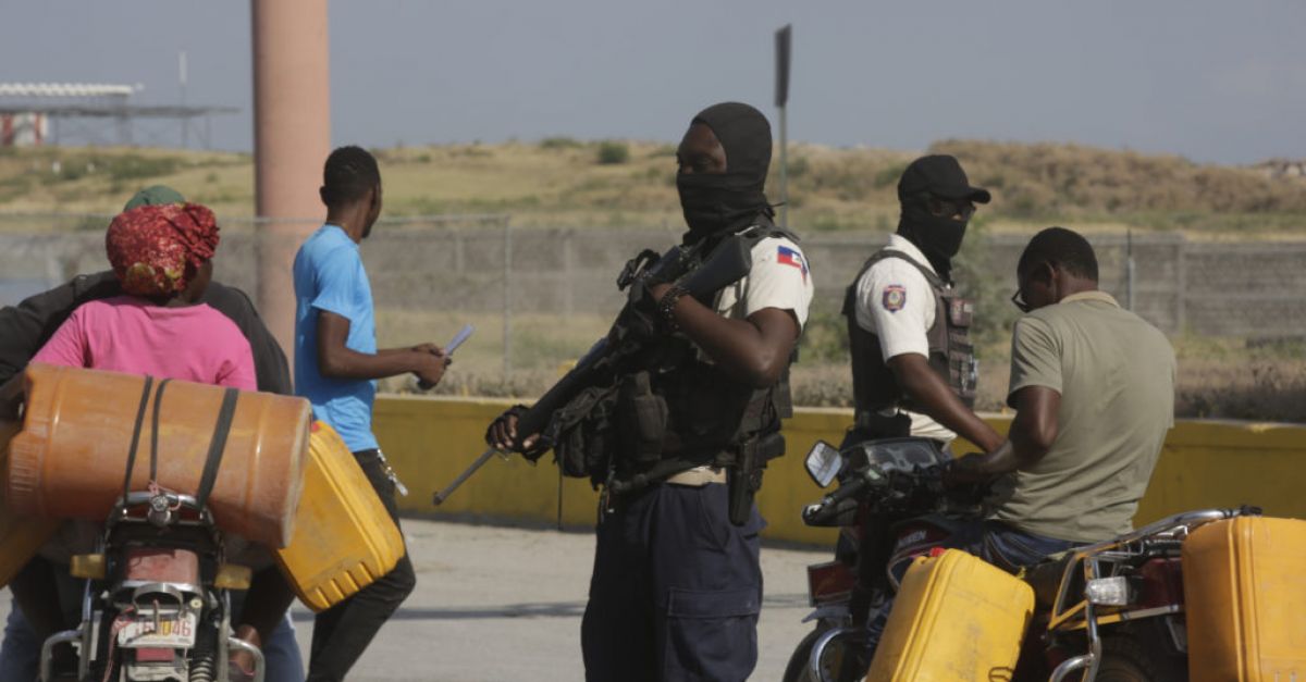 Националната полицейска агенция на Хаити съобщи че е открила отвлечен
