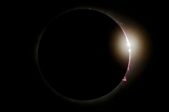 Total Solar Eclipse Races Across North America
