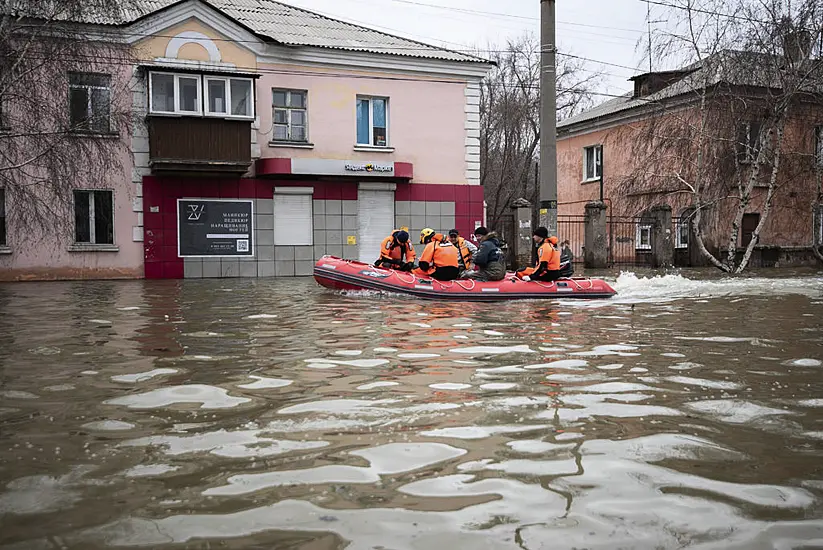 Russians Stage Rare Protest After Dam Bursts And Homes Flood