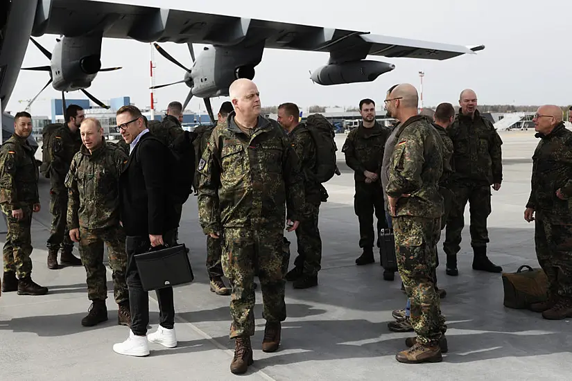 German Troops Arrive In Lithuania For Rare Long-Term Foreign Deployment