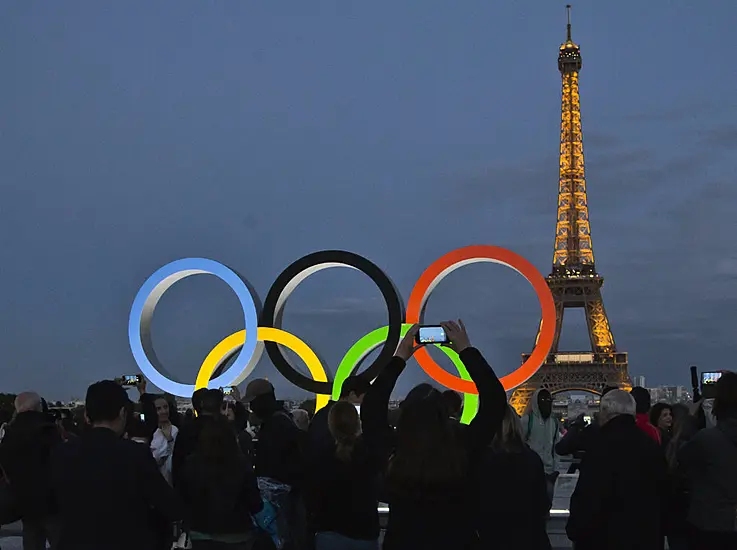 Olympic Rings For The Paris Games Will Be Displayed On The Eiffel Tower