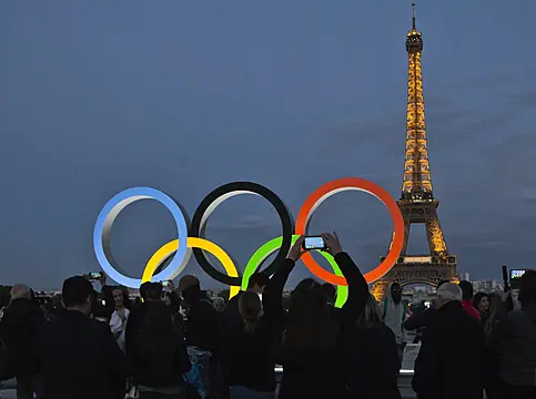 Olympic Rings For The Paris Games Will Be Displayed On The Eiffel Tower