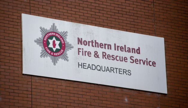 Firefighters Tackle Blaze On Ship At Belfast Harbour