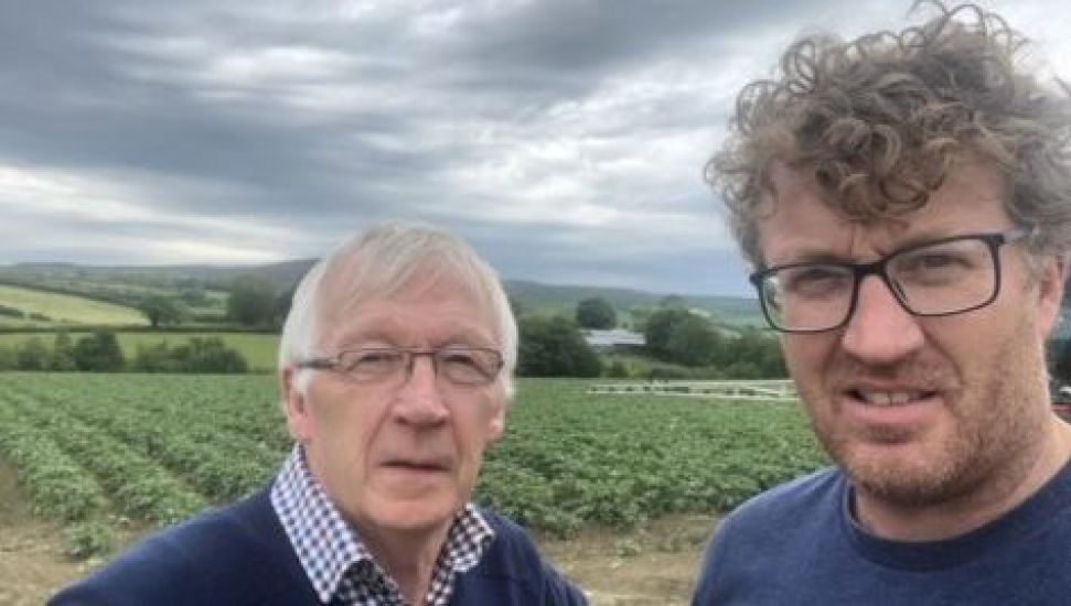 'Lucky' Farmer Manages To Plant Potatoes As Major Shortage Looms Due To Heavy Rainfall