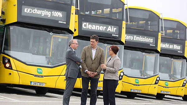 Kildare Nationalist — Bus Éireann launches electric regional city bus fleet in Limerick - Vimarsana News