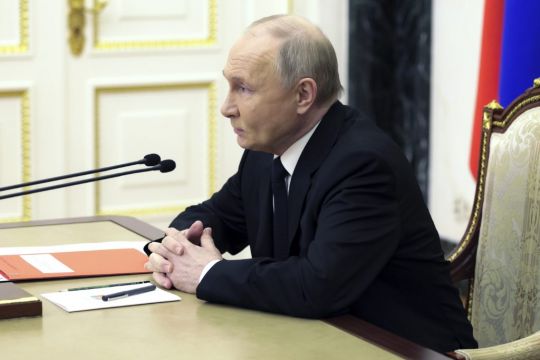 Kremlin Says 2022 Draft Document Could Be Starting Point For Ukraine Peace Talks