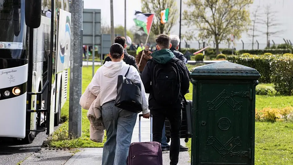 Protesters Block Road To Shannon Airport Calling For End To Usage By Us Military